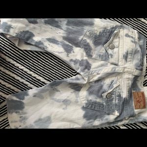 True Religion Acid Wash Jeans 25